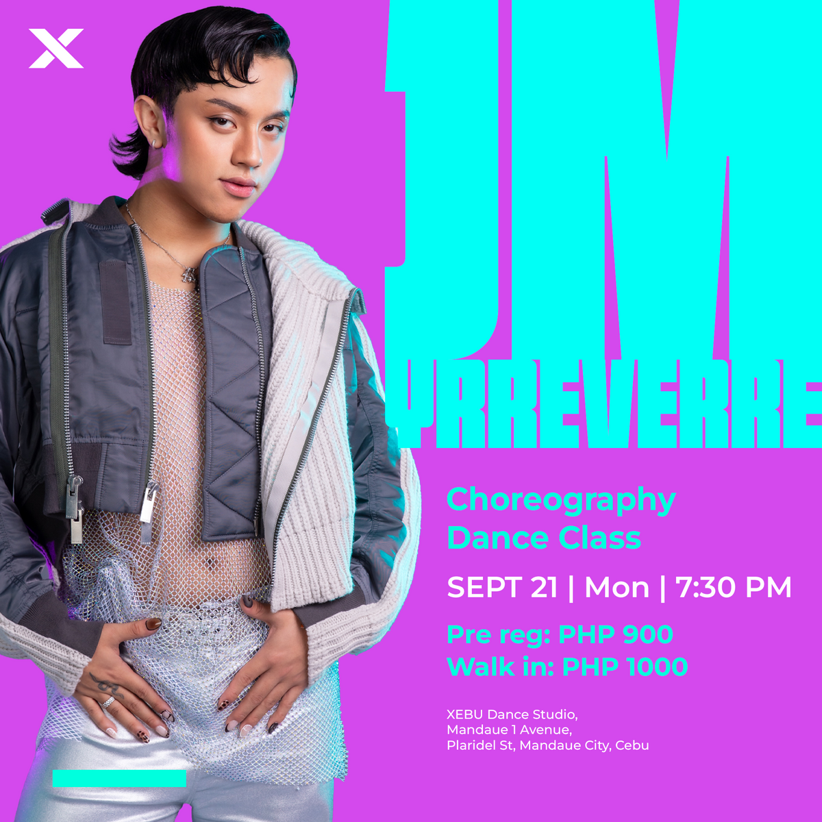 OPEN TO ALL LEVEL | CHOREO Dance Class with JM Yrreverre | Monday 7:30 PM