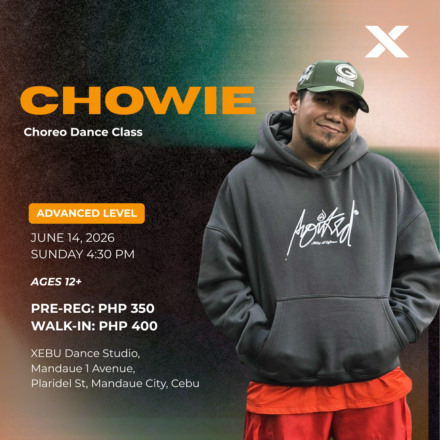 ADVANCED | CHOREO Dance Class with Chowie | Sunday 4:30 PM
