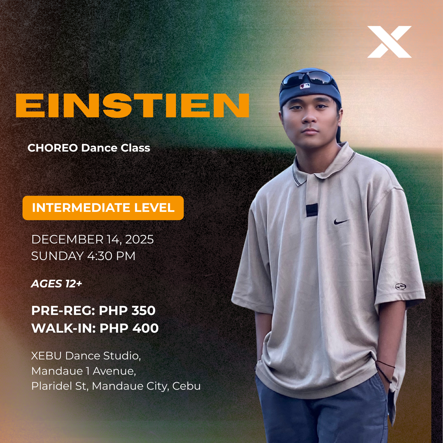 INTERMEDIATE | Choreo Dance Class with Einstien | Sunday 4:30 PM