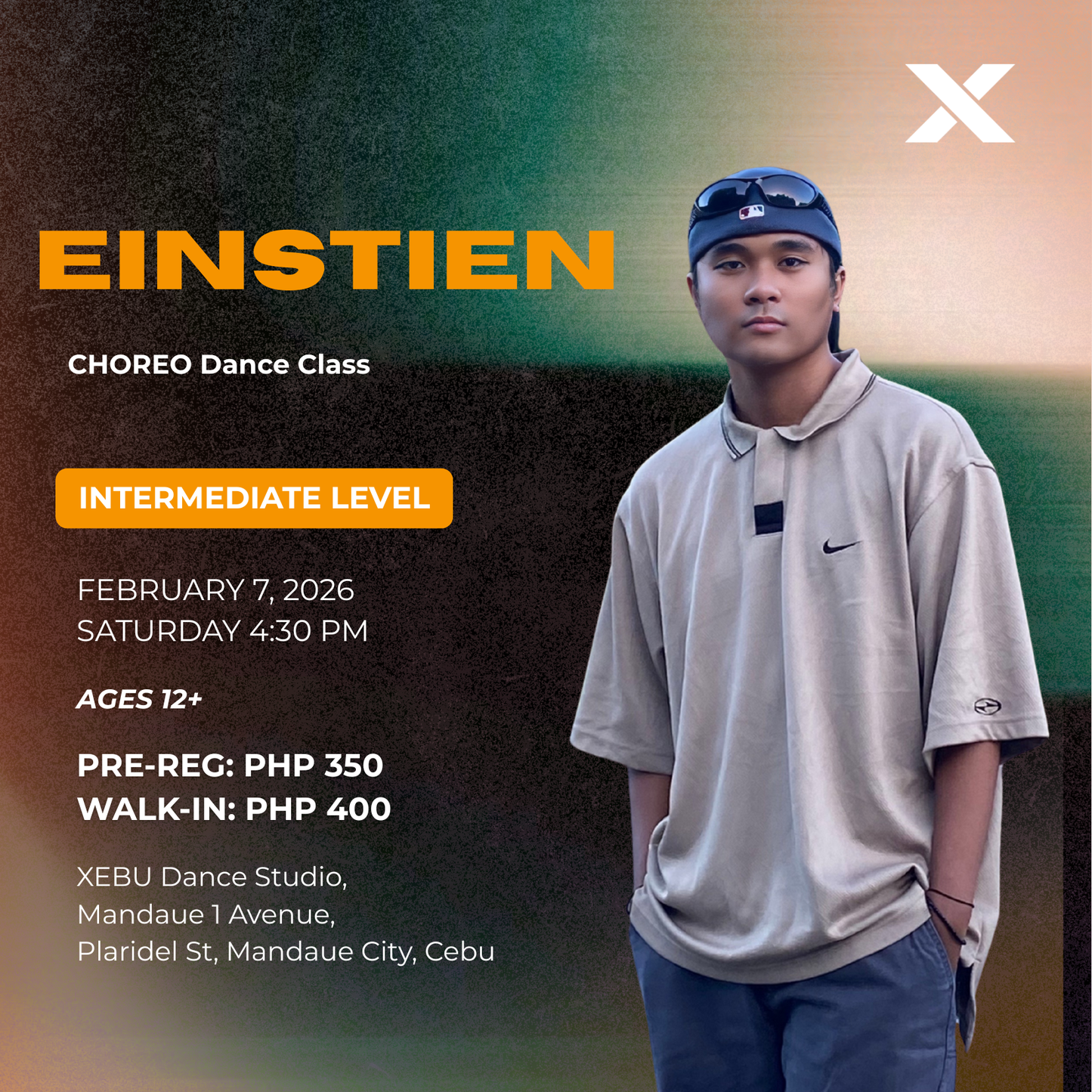 INTERMEDIATE | CHOREO Dance Class with Einstien | Saturday 4:30 PM