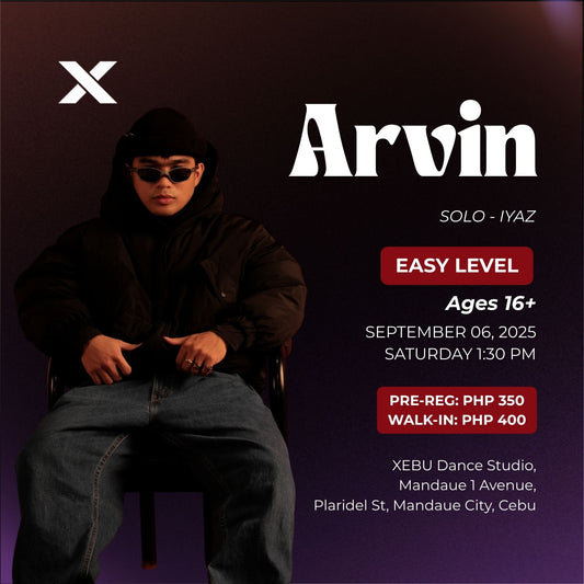 EASY | Hiphop Class with Arvin | Solo - Iyaz | Saturday 1:30 PM