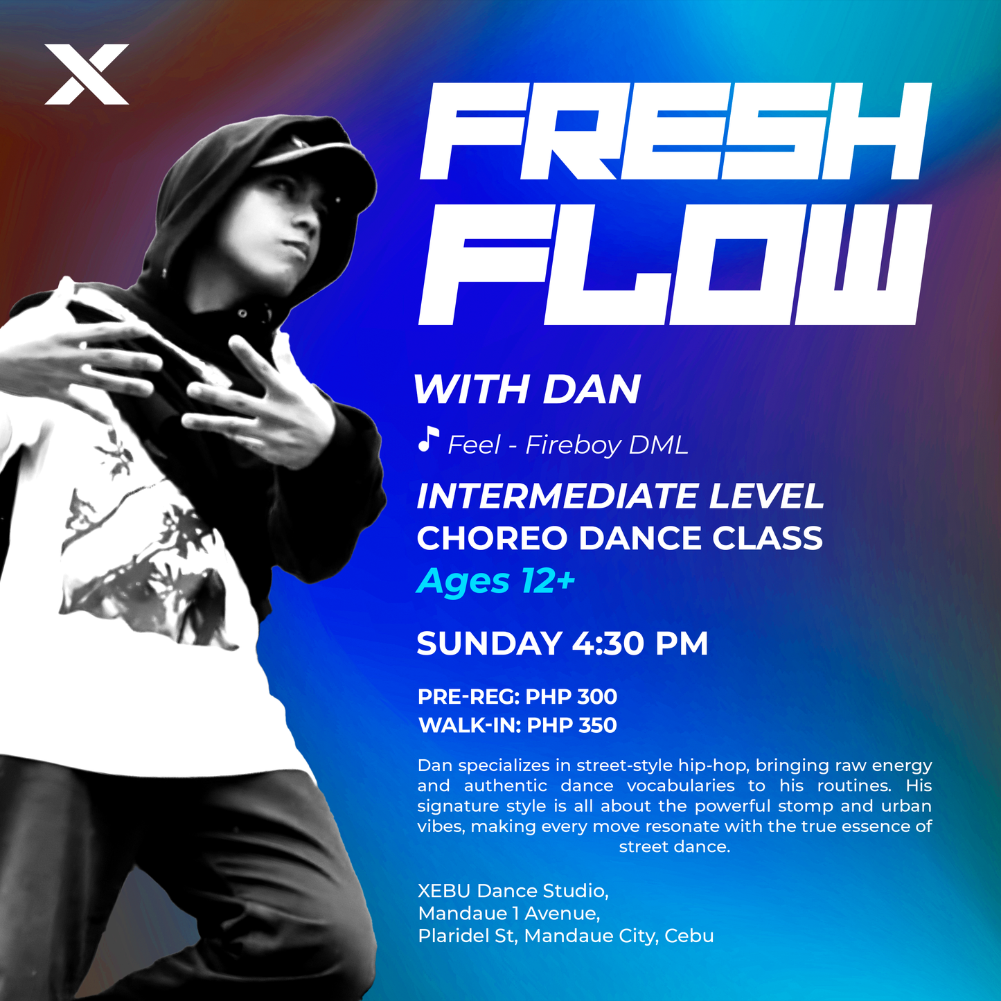 INTERMEDIATE | Fresh Flow with Dan | Feel - Fireboy DML | Sunday 4:30 PM