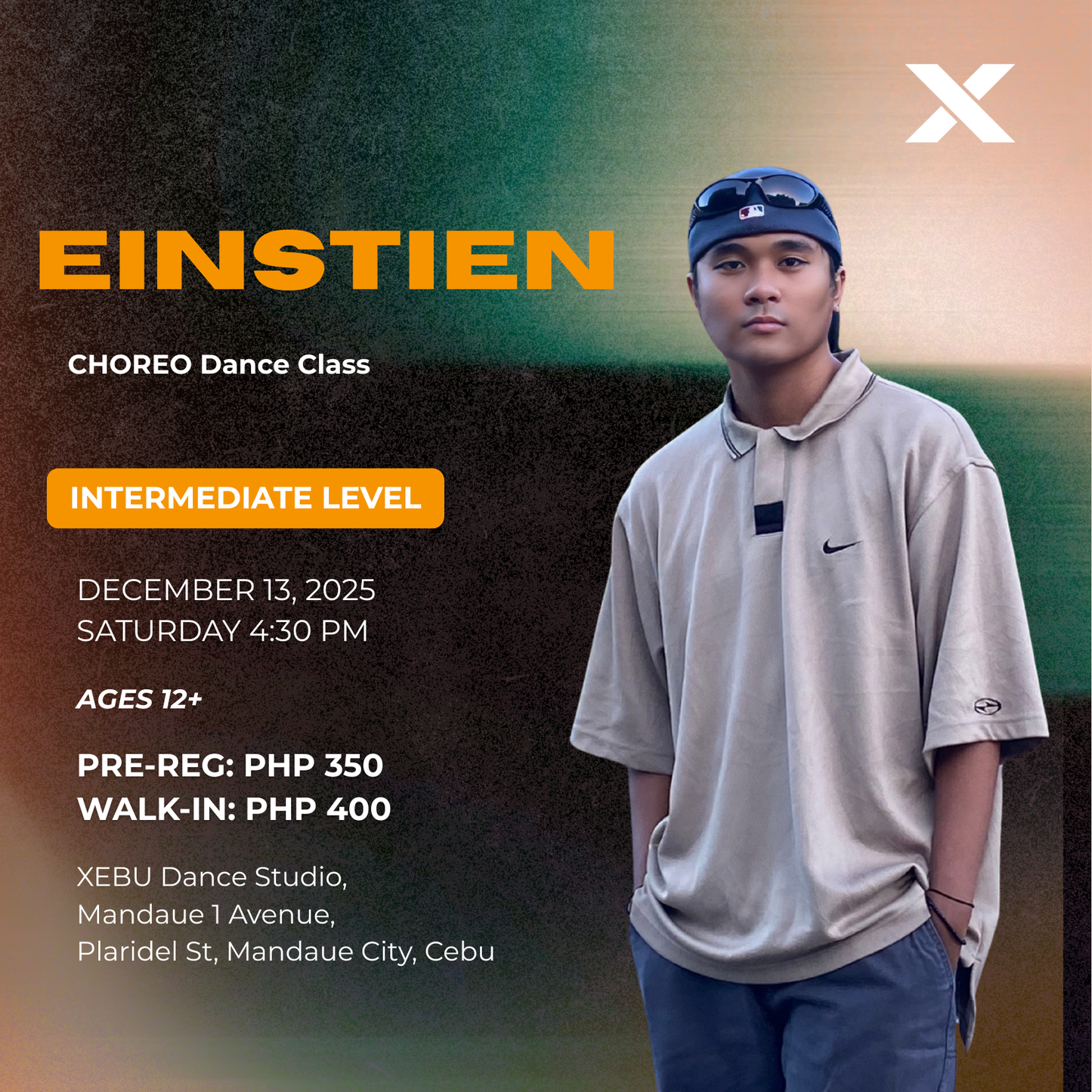 INTERMEDIATE | Choreo Dance Class with Einstien | Saturday 4:30 PM