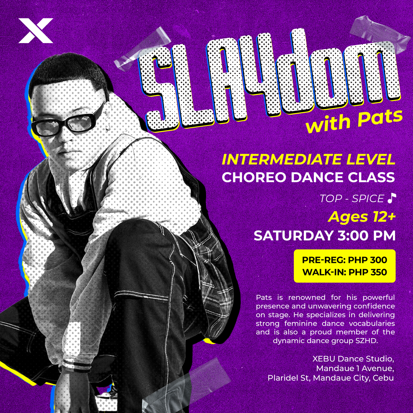 INTERMEDIATE | SLAYdom with Pats | TOP - SPICE | Saturday 3:00 PM