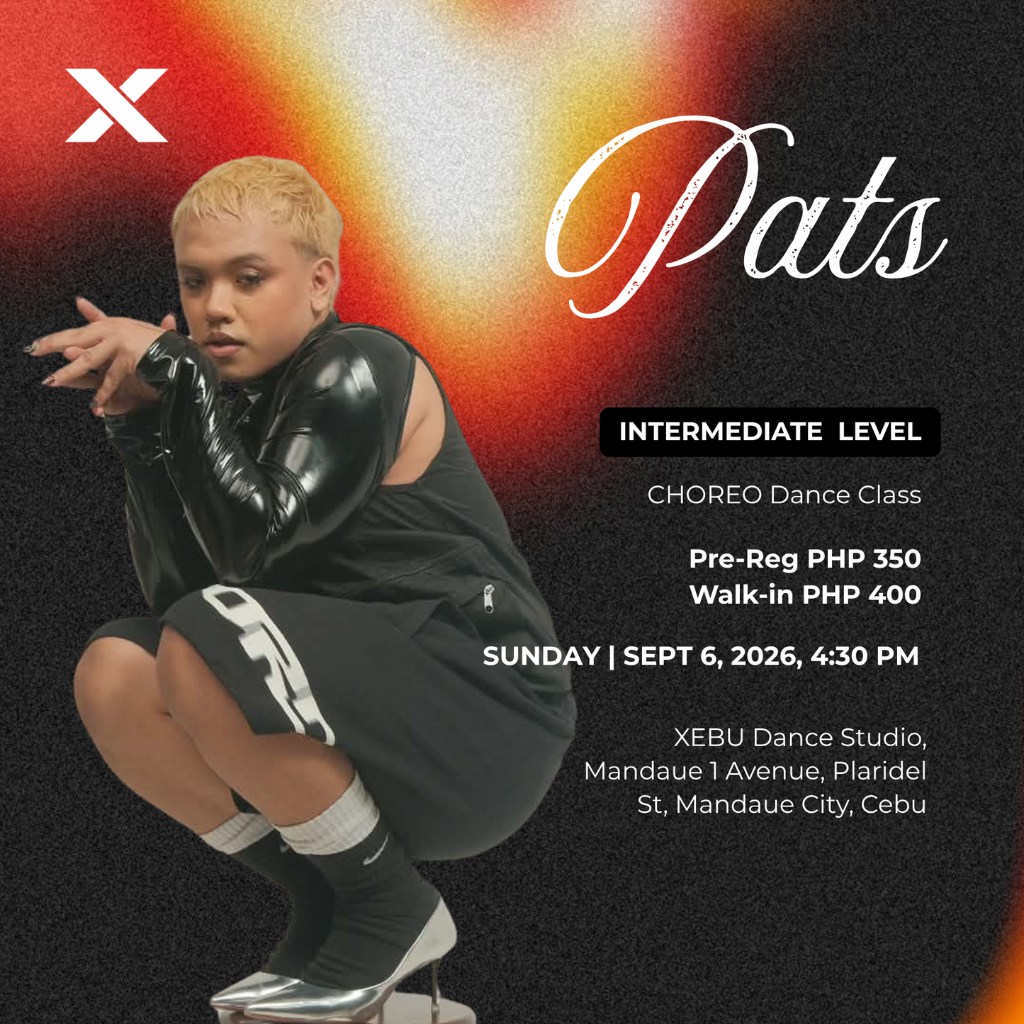INTERMEDIATE | CHOREO Dance Class with Pats | Sunday 4:30 PM