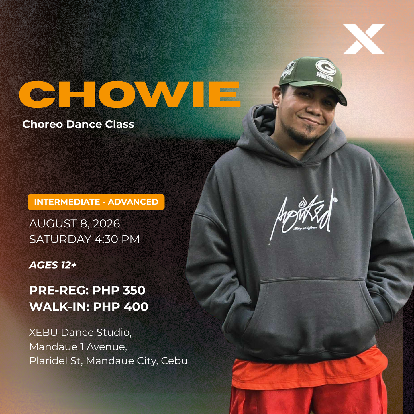 INTERMEDIATE - ADVANCED | CHOREO Dance Class with Chowie | Saturday 4:30 PM