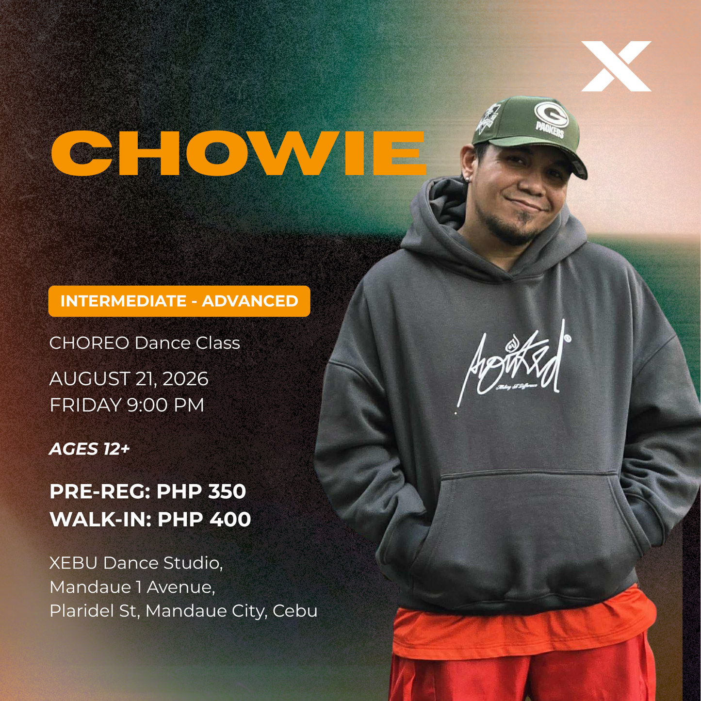 INTERMEDIATE - ADVANCED | CHOREO Dance Class with Chowie | Friday 9:00 PM
