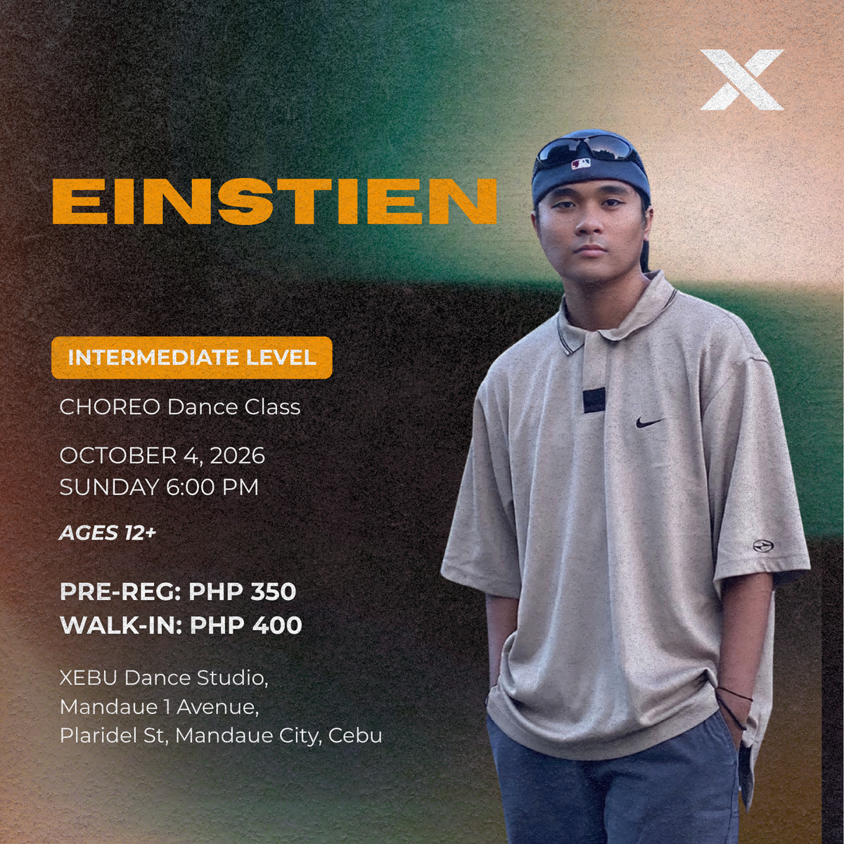 INTERMEDIATE | CHOREO Dance Class with Einstien | Sunday 6:00 PM