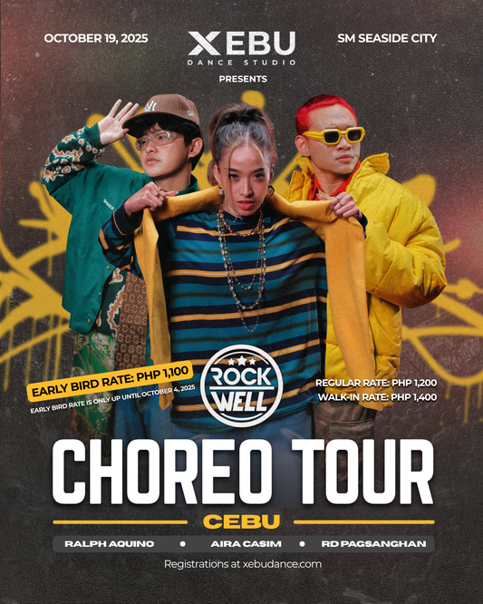 ROCK*WELL PH Choreo Tour | Aira Casim, RJ Aquino, and RD Pagsanghan