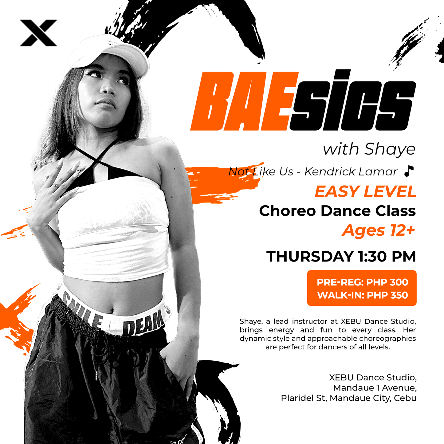 EASY | BAEsics with Shaye | Not Like Us - Kendrick Lamar  | Thursday 1:30 PM