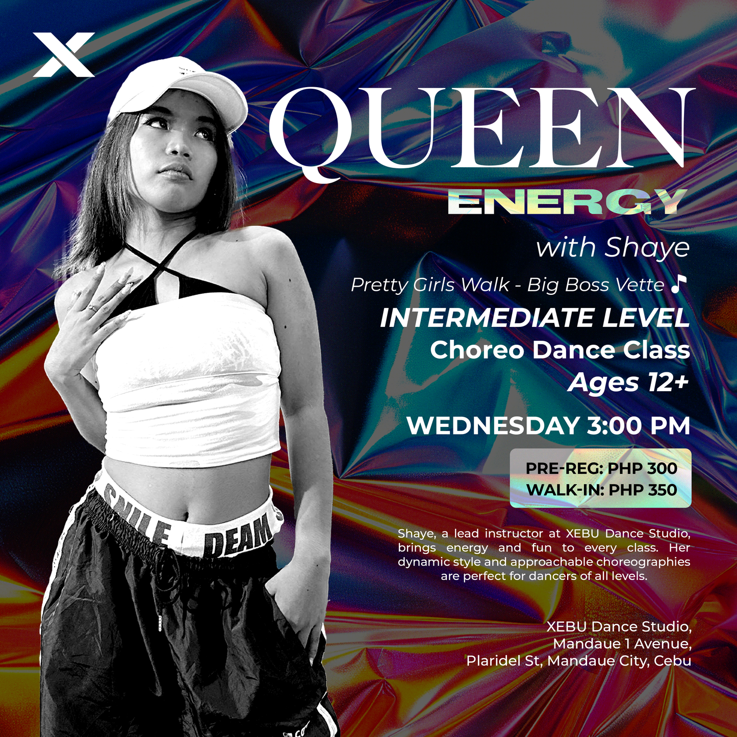 INTERMEDIATE | Queen Energy with Shaye | Pretty Girls Walk - Big Boss Vette | Wednesday 3:00 PM