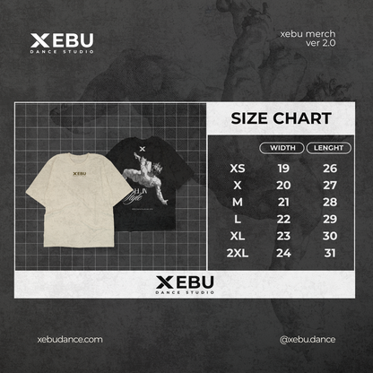 Xebu XEBU Shirt V2 Black – XEBU Dance Studio