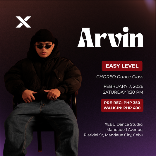 EASY | CHOREO Dance Class with Arvin | Saturday 1:30 PM