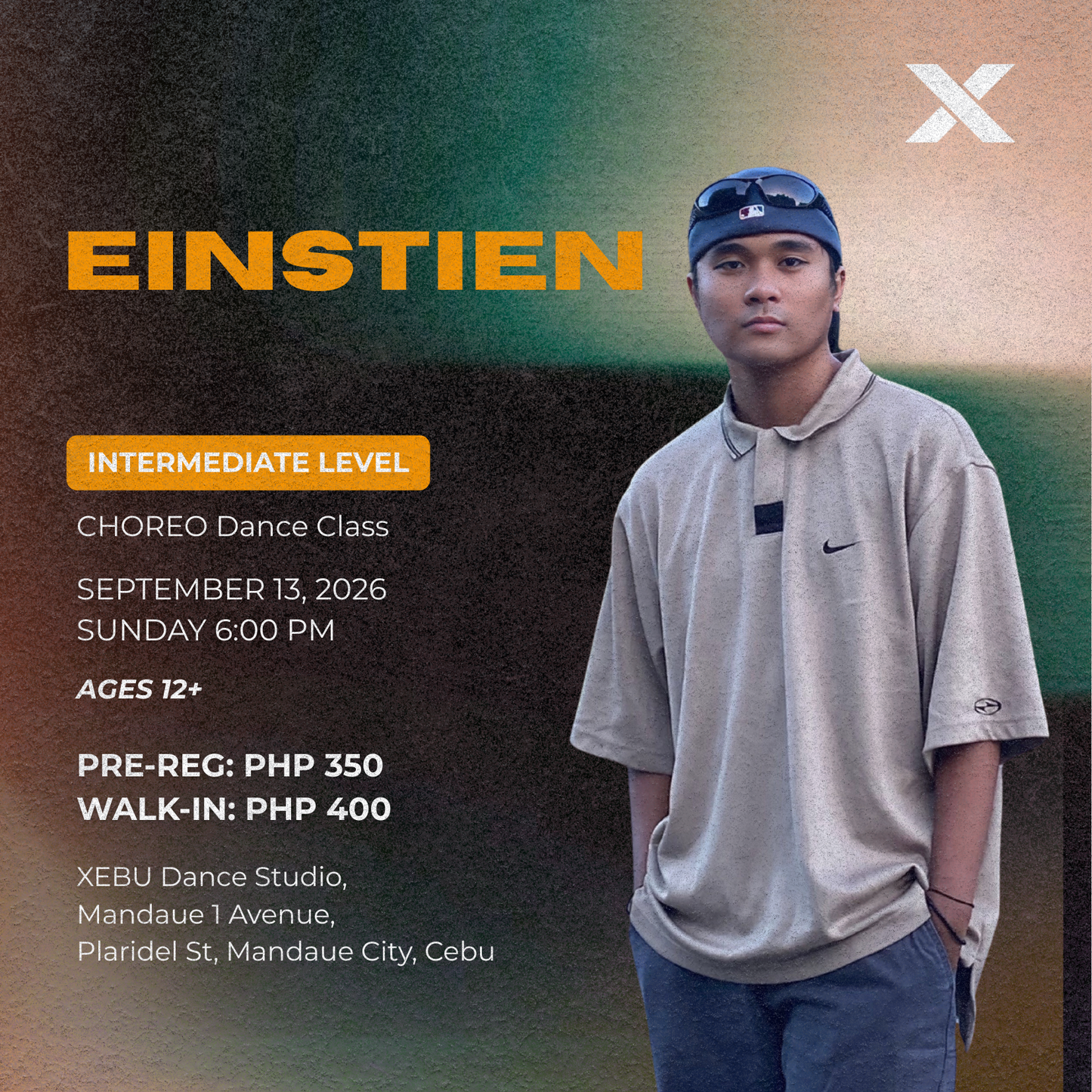 INTERMEDIATE | CHOREO Dance Class with Einstien | Sunday 6:00 PM