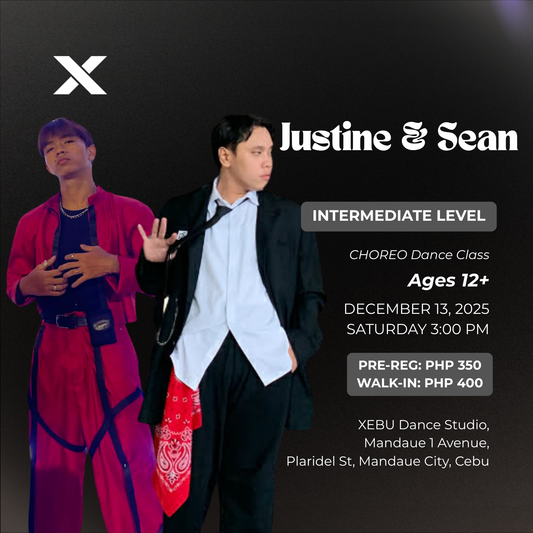 INTERMEDIATE | Choreo Dance Class with Sean & Justine | Saturday 3:00 PM